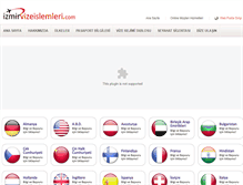 Tablet Screenshot of izmirvizeislemleri.com